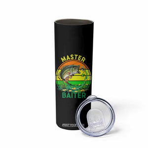 Funny Bass Fishing St Patricks Day Skinny Tumbler Master Baiter TS14 Print Your Wear