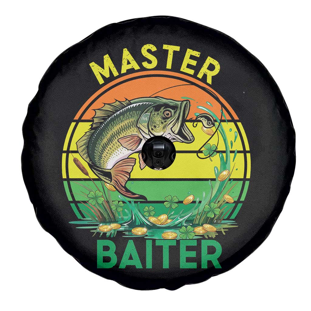 Funny Bass Fishing St Patricks Day Spare Tire Cover Master Baiter TS14 Print Your Wear