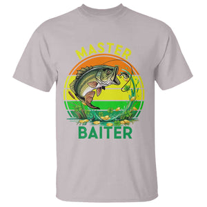 Funny Bass Fishing St Patricks Day T Shirt Master Baiter TS14 Ice Gray Print Your Wear