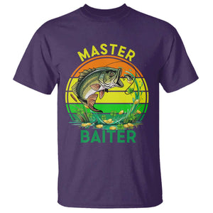 Funny Bass Fishing St Patricks Day T Shirt Master Baiter TS14 Purple Print Your Wear
