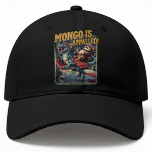 Mongo is Appalled Baseball Cap Vintage Princess Donut Riding Mongo TS14 Print Your Wear