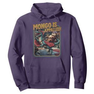 Mongo is Appalled Hoodie Vintage Princess Cat Riding Dinosaur Sci-Fi Book Lover TS14 Purple Print Your Wear