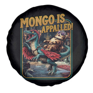 Mongo is Appalled Spare Tire Cover Vintage Princess Cat Riding Dinosaur Sci-Fi Book Lover TS14 Print Your Wear