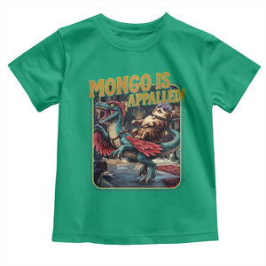 Mongo is Appalled Toddler T Shirt Vintage Princess Cat Riding Dinosaur Sci-Fi Book Lover TS14 Irish Green Print Your Wear