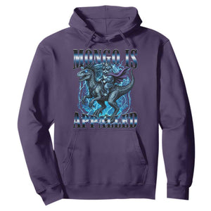 Mongo is Appalled Hoodie Funny Princess Cat Riding Dinosaur TS14 Purple Print Your Wear