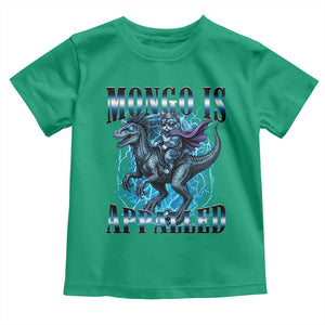 Mongo is Appalled Toddler T Shirt Funny Princess Cat Riding Dinosaur TS14 Irish Green Print Your Wear