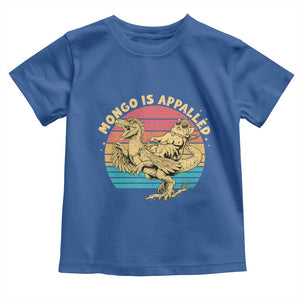 Mongo is Appalled Toddler T Shirt Vintage Princess Cat Riding Dinosaur TS14 Royal Blue Print Your Wear