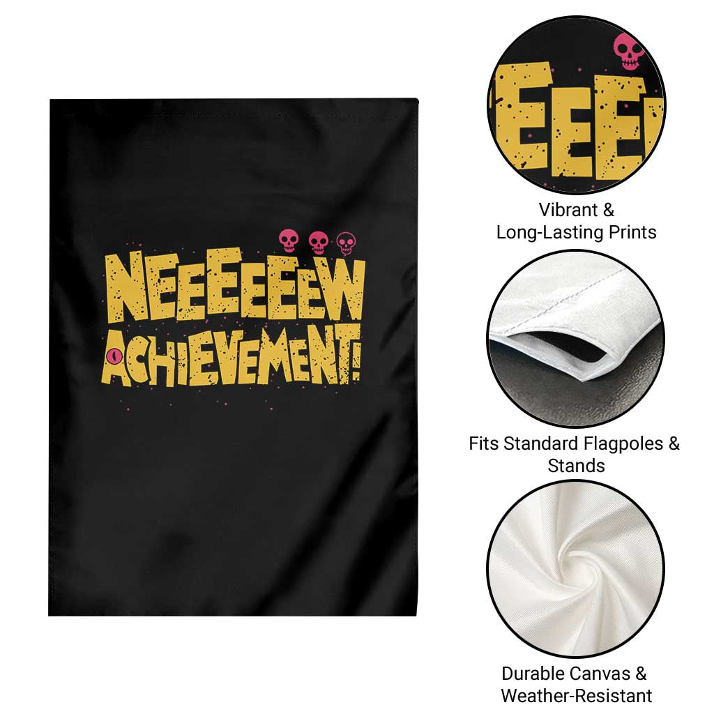 New Achievement Garden Flag Funny Sci-Fi Book Lover TS14 Print Your Wear