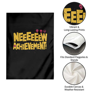 New Achievement Garden Flag Funny Sci-Fi Book Lover TS14 Print Your Wear