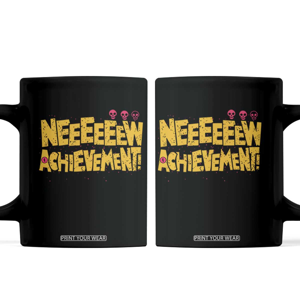 New Achievement Coffee Mug Funny Sci-Fi Book Lover TS14 Black Print Your Wear