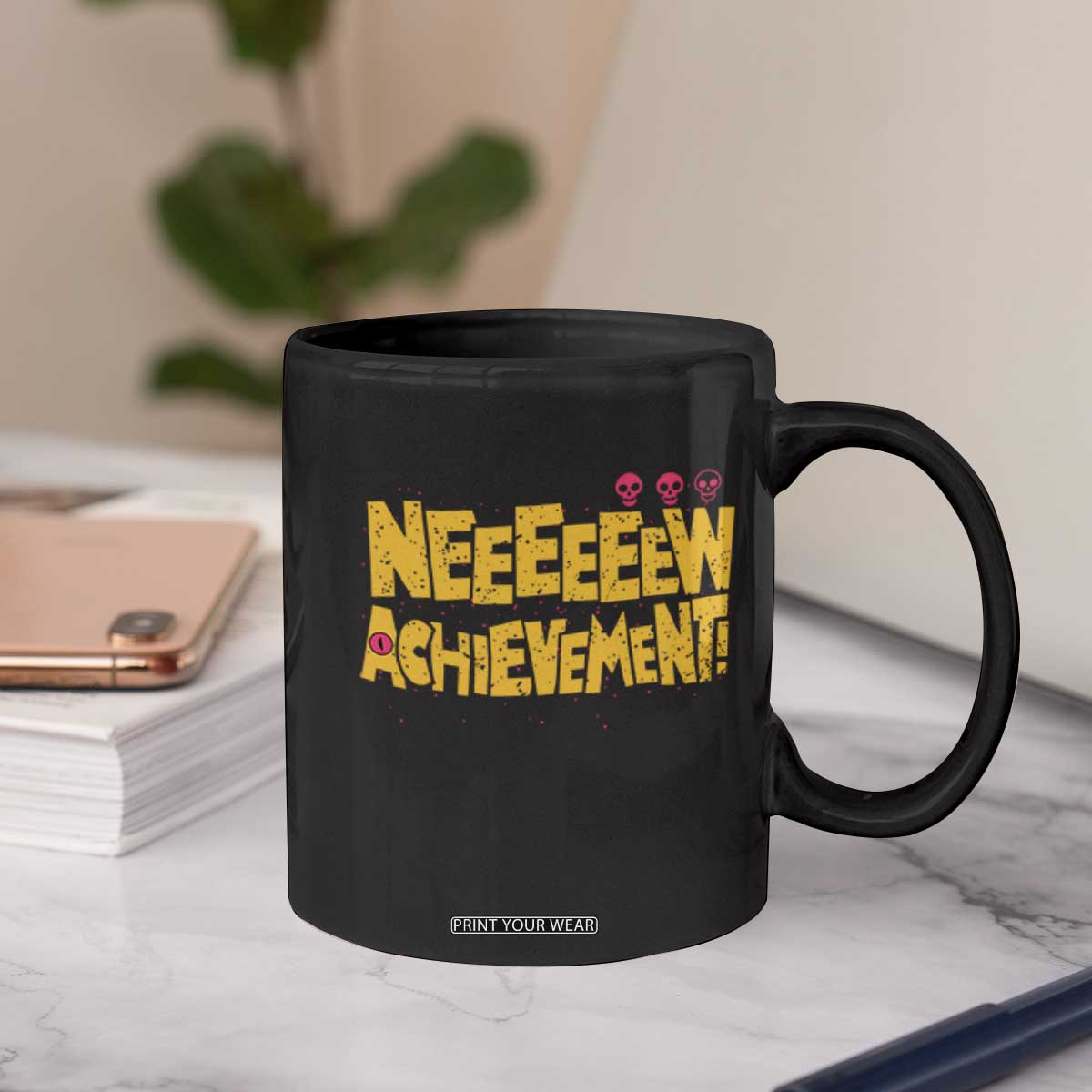 New Achievement Coffee Mug Funny Sci-Fi Book Lover TS14 Print Your Wear