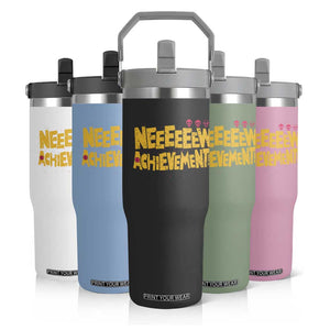 New Achievement Flip Straw Tumbler Funny Sci-Fi Book Lover TS14 Print Your Wear