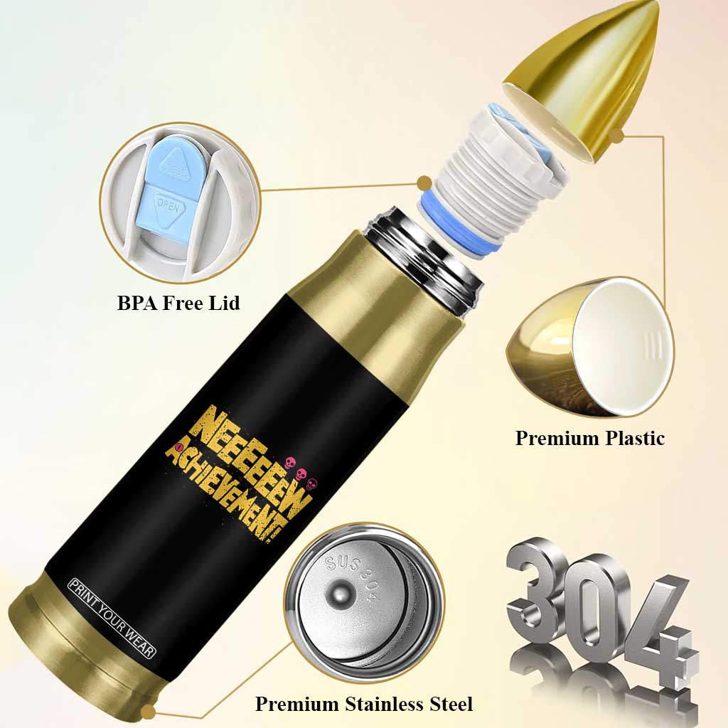 New Achievement Bullet Tumbler Funny Sci-Fi Book Lover TS14 Print Your Wear