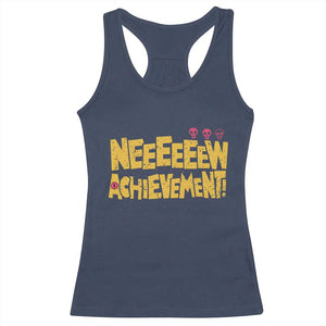 New Achievement Racerback Tank Top Funny Sci-Fi Book Lover TS14 Navy Print Your Wear