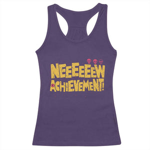 New Achievement Racerback Tank Top Funny Sci-Fi Book Lover TS14 Purple Print Your Wear