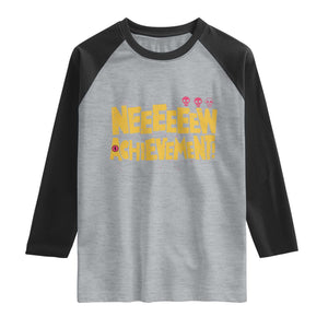 New Achievement Raglan Shirt Funny Sci-Fi Book Lover TS14 Heather Gray Black Print Your Wear