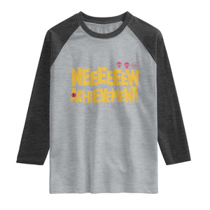 New Achievement Raglan Shirt Funny Sci-Fi Book Lover TS14 Heather Gray Heather Charcoal Print Your Wear