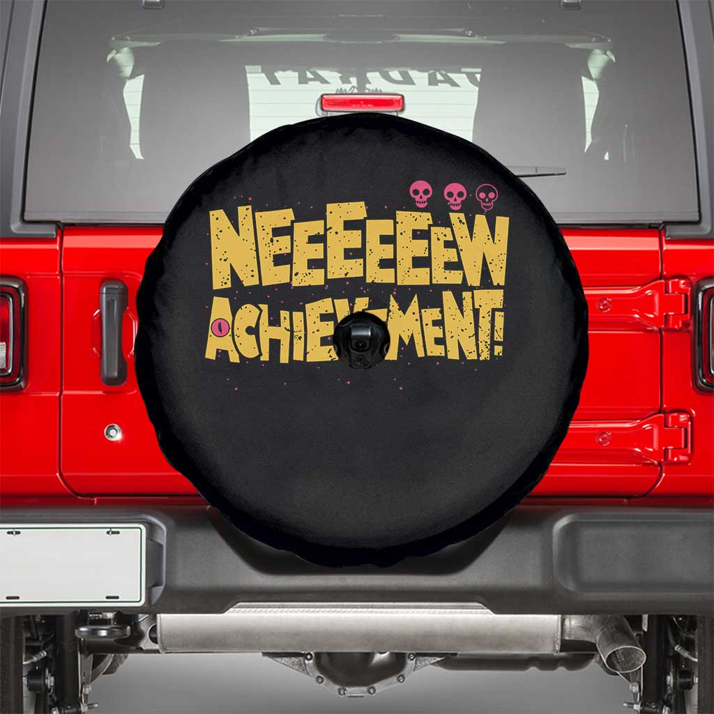 New Achievement Spare Tire Cover Funny Sci-Fi Book Lover TS14 Black Print Your Wear