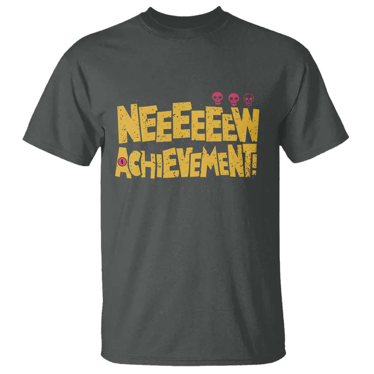 New Achievement T Shirt Funny Sci-Fi Book Lover TS14 Dark Heather Print Your Wear