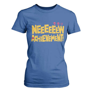 New Achievement T Shirt For Women Funny Sci-Fi Book Lover TS14 Royal Blue Print Your Wear