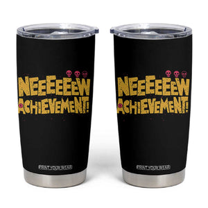 New Achievement Tumbler Cup Funny Sci-Fi Book Lover TS14 Black Print Your Wear