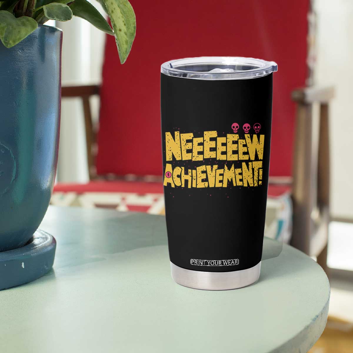 New Achievement Tumbler Cup Funny Sci-Fi Book Lover TS14 Print Your Wear