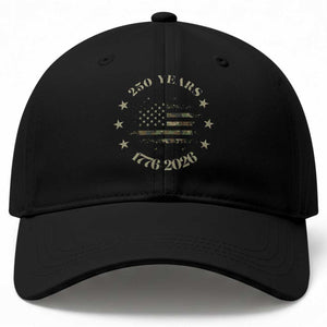250 Years Anniversary Baseball Cap Camo American Flag Independence Day