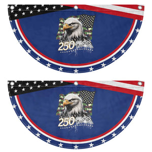 250 Years America Anniversary Patriotic Fan Flag Bald Eagle Military Tactical American Flag Camo TS14 2pcs pack Classic Navy Print Your Wear