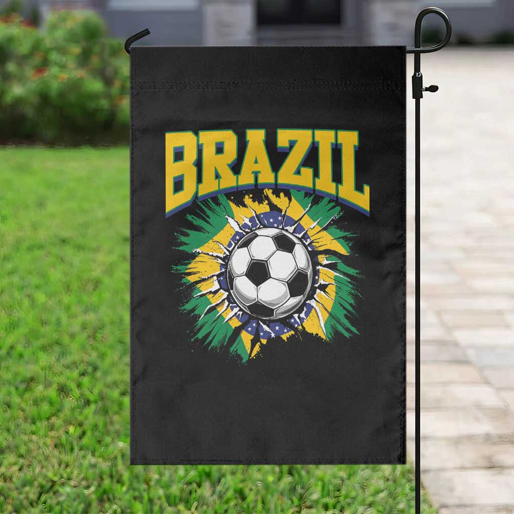 Brazil Soccer Fan Garden Flag Brazilian Football Game Day Fan