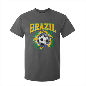 Brazil Soccer Fan T Shirt For Kid Brazilian Football Game Day Fan