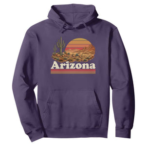Arizona Desert Sunset Saguaro Cactus Mountains Nature Lover Hoodie