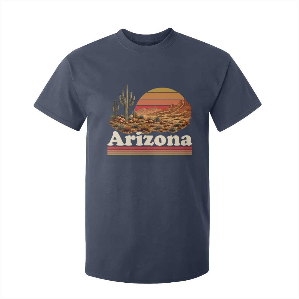 Arizona Desert Sunset Saguaro Cactus Mountains Nature Lover T Shirt For Kid
