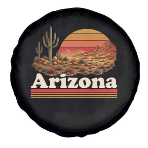 Arizona Desert Sunset Saguaro Cactus Mountains Nature Lover Spare Tire Cover TS14 Print Your Wear