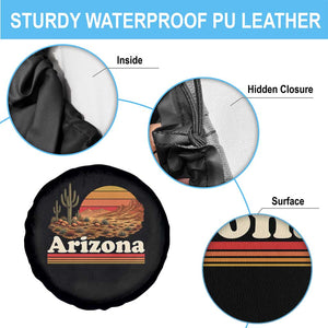 Arizona Desert Sunset Saguaro Cactus Mountains Nature Lover Spare Tire Cover TS14 Print Your Wear