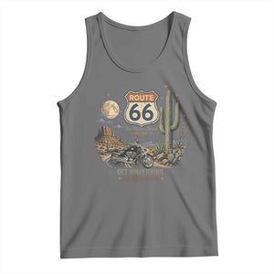 Highway 66 Get Your Kicks Centennial Road Trip Tank Top Vintage 1976 American Cruiser Motorcycle Lover 100th Anniversary Gift