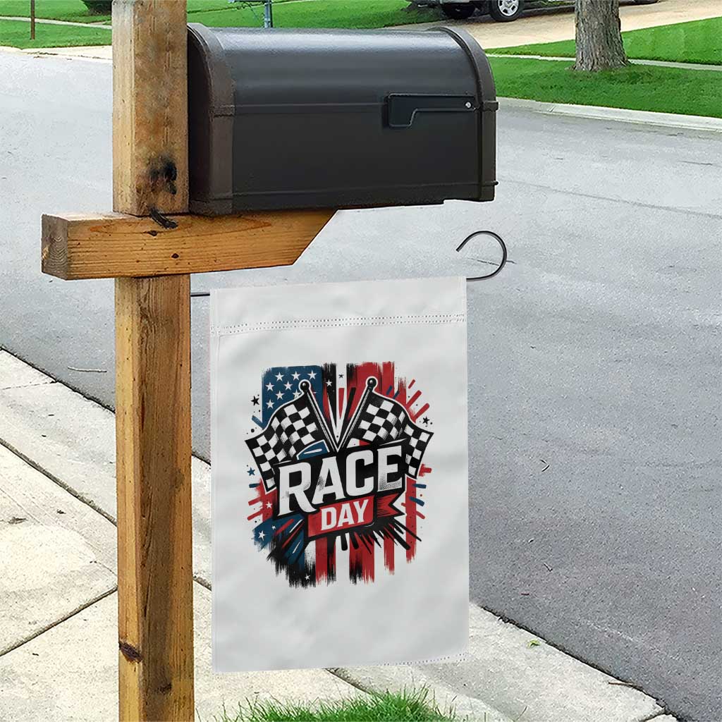 Checkered Flag Racing Garden Flag Race Day Team Lover TS14 Print Your Wear