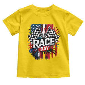 Checkered Flag Racing Toddler T Shirt Race Day Team Lover TS14 Daisy Print Your Wear
