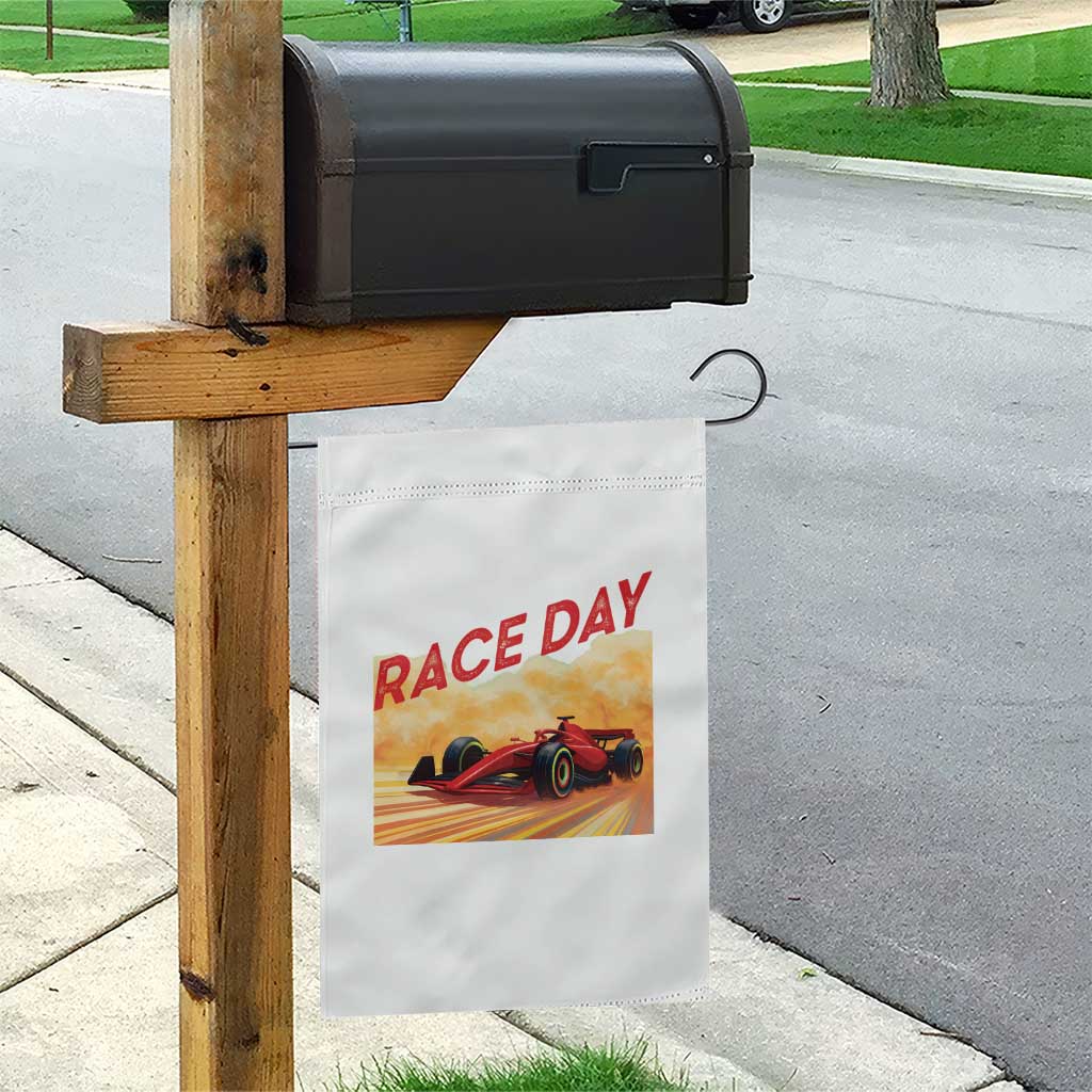 Vintage Racing Formula Car Garden Flag TS14 Print Your Wear