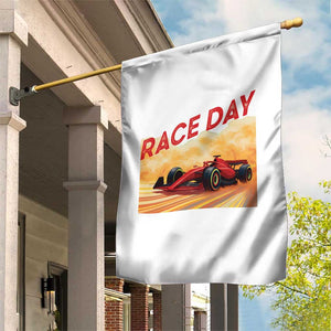 Vintage Racing Formula Car Garden Flag TS14 Print Your Wear