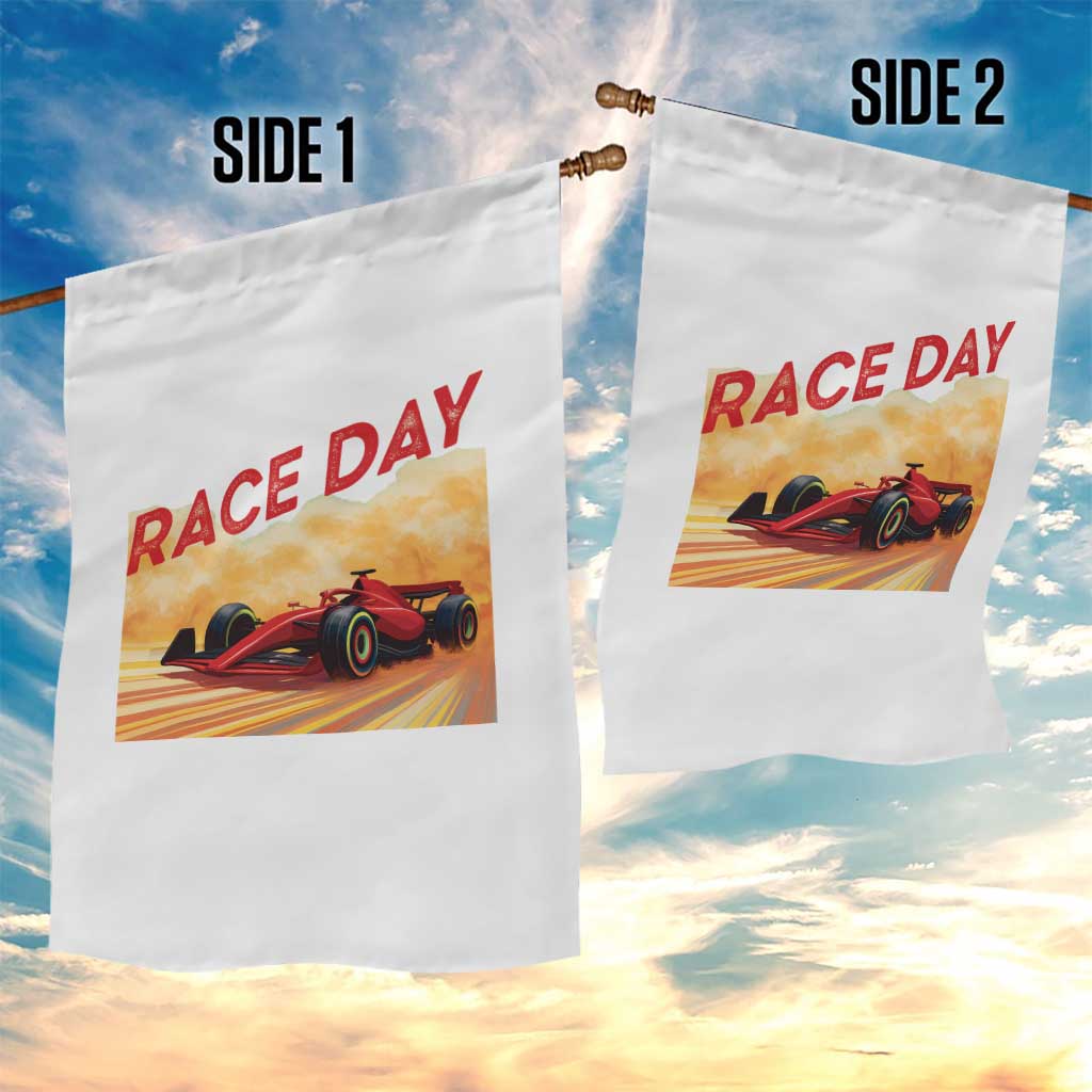 Vintage Racing Formula Car Garden Flag TS14 Print Your Wear