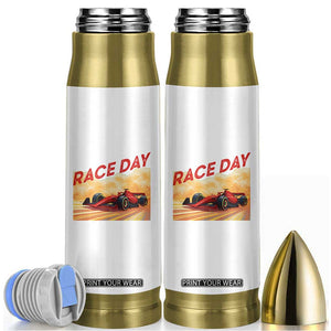 Vintage Racing Formula Car Bullet Tumbler TS14 White Print Your Wear