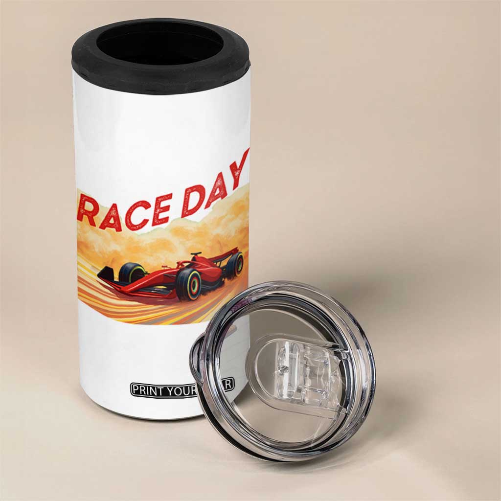 Vintage Racing Formula Car 4 in 1 Can Cooler Tumbler TS14 Print Your Wear