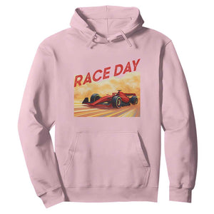 Vintage Racing Formula Car Hoodie TS14 Light Pink Print Your Wear