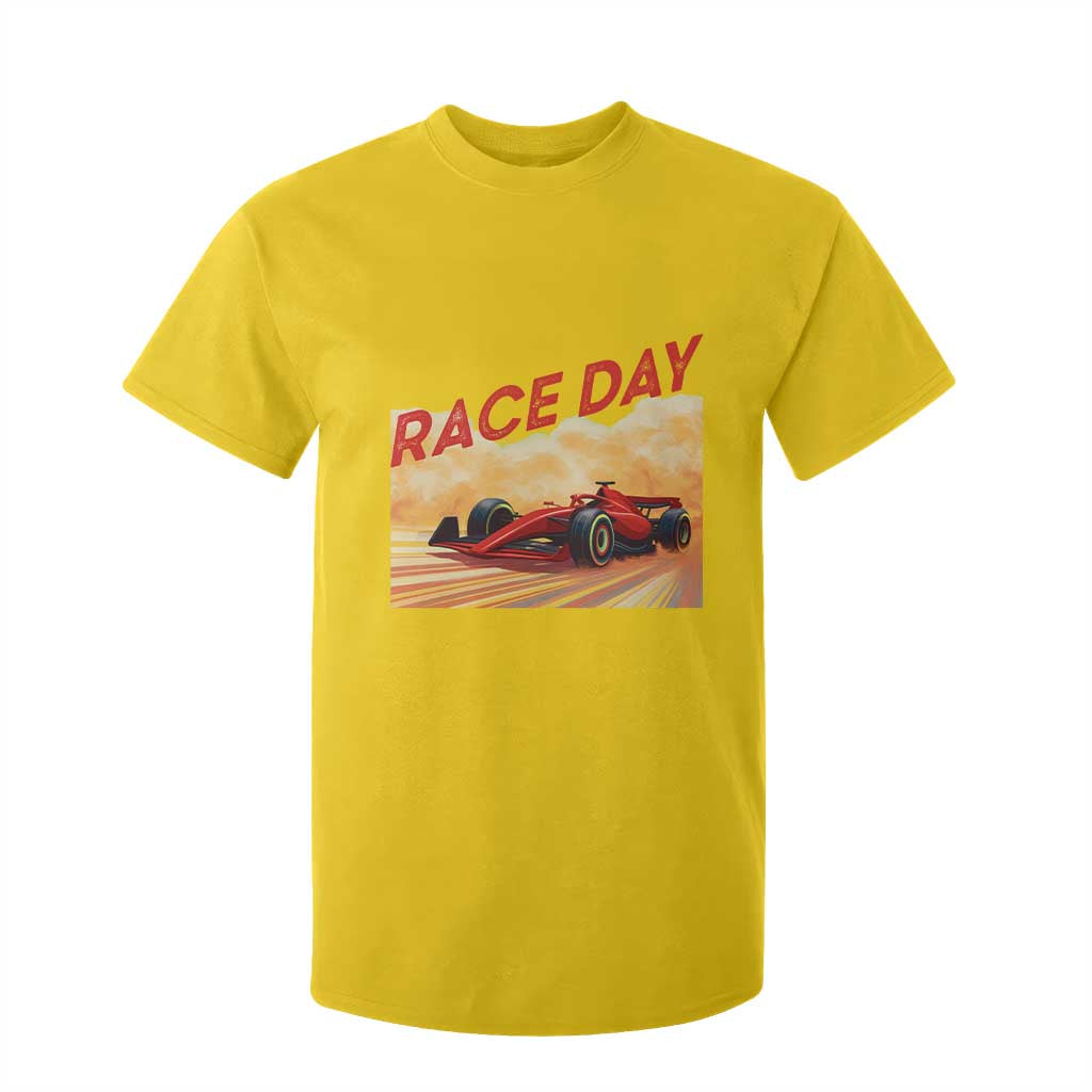 Vintage Racing Formula Car T Shirt For Kid TS14 Daisy Print Your Wear