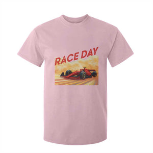 Vintage Racing Formula Car T Shirt For Kid TS14 Light Pink Print Your Wear