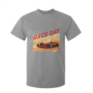 Vintage Racing Formula Car T Shirt For Kid TS14 Sport Gray Print Your Wear
