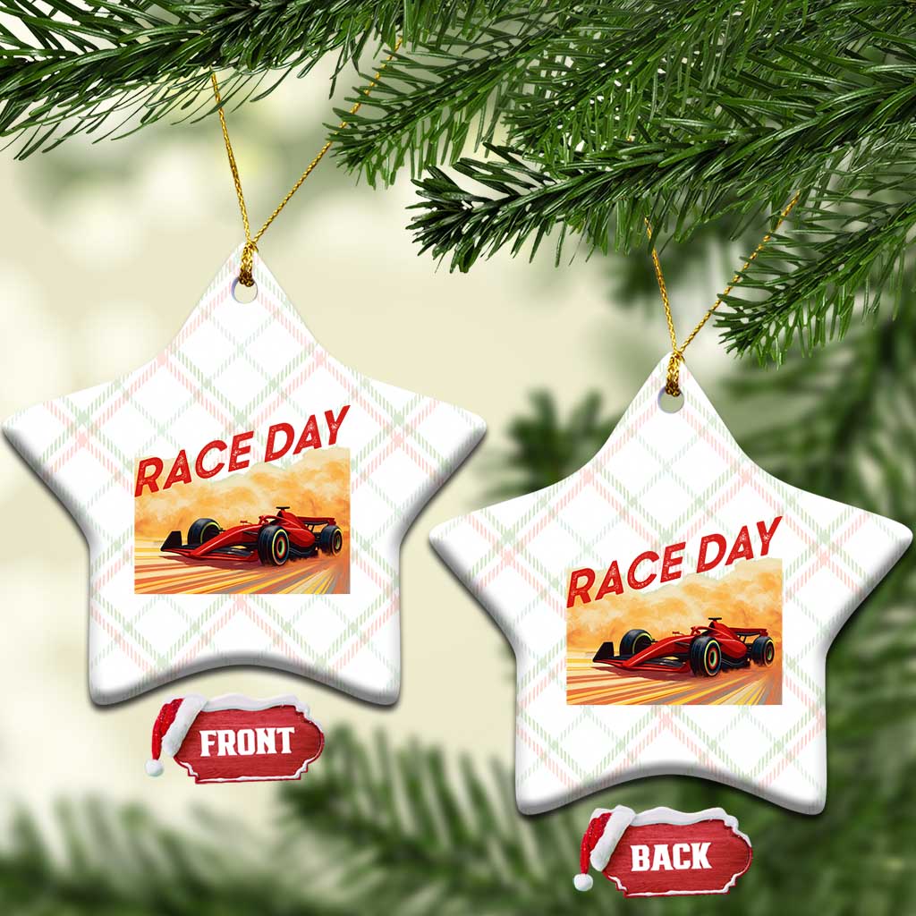 Vintage Racing Formula Car Ceramic Ornament TS14 Print Your Wear