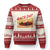 Vintage Racing Formula Car Ugly Christmas Sweater TS14 Beige Red Print Your Wear