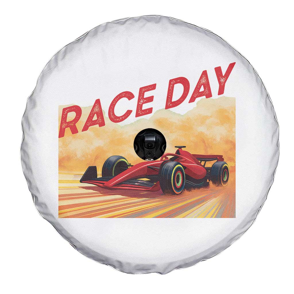 Vintage Racing Formula Car Spare Tire Cover TS14 Print Your Wear