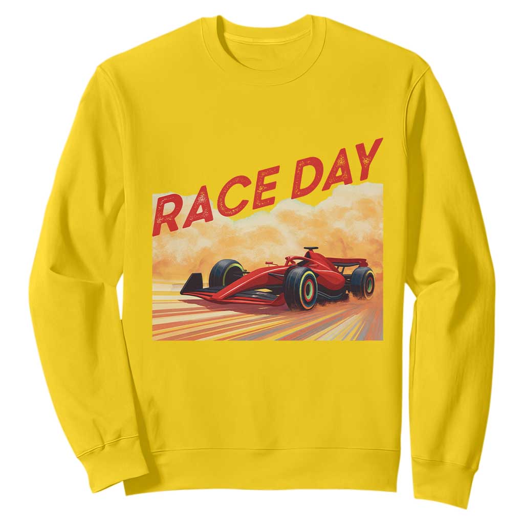 Vintage Racing Formula Car Sweatshirt TS14 Daisy Print Your Wear